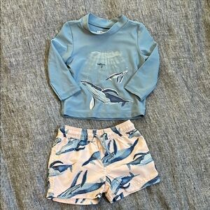 BOGO Carter’s - 🐋 Whale Swim Set, 9 months